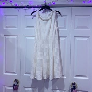Brand new, never worn, tags still on, cute white simple dress.